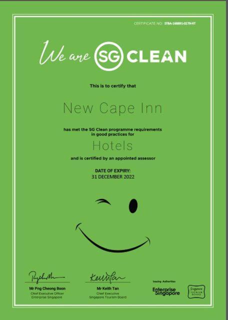 New Cape Inn Singapore Eksteriør billede